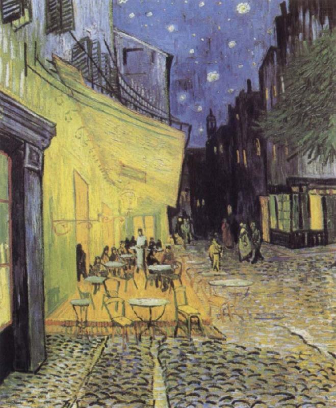 Vincent Van Gogh Cafe Tarrasse by night china oil painting image